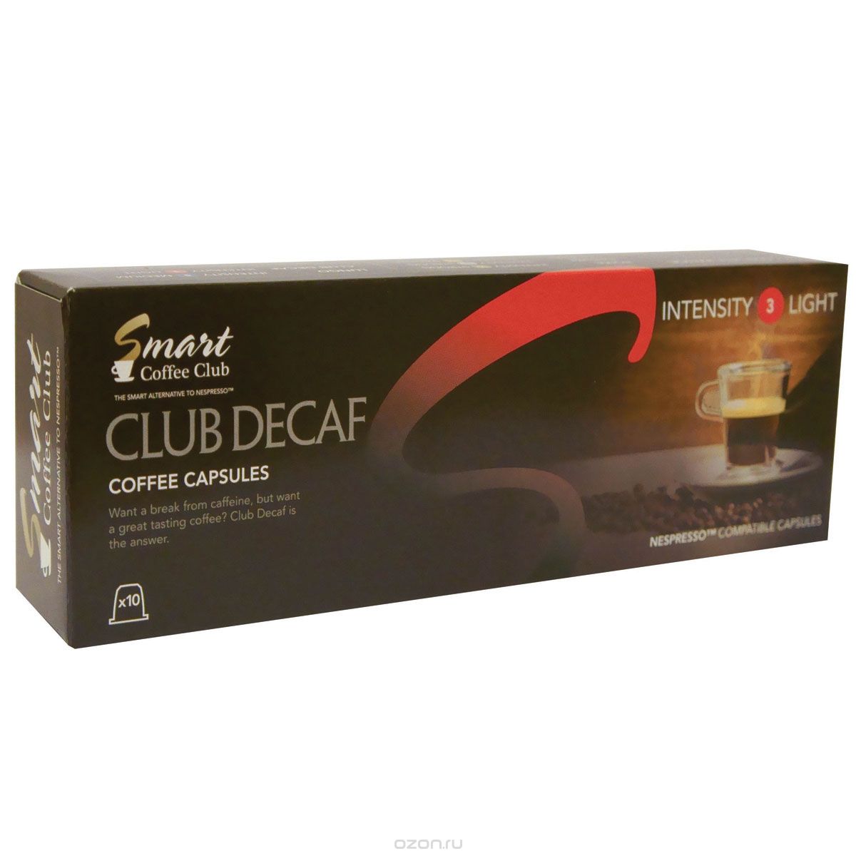 Smart Coffee Club Decaf   , 10 
