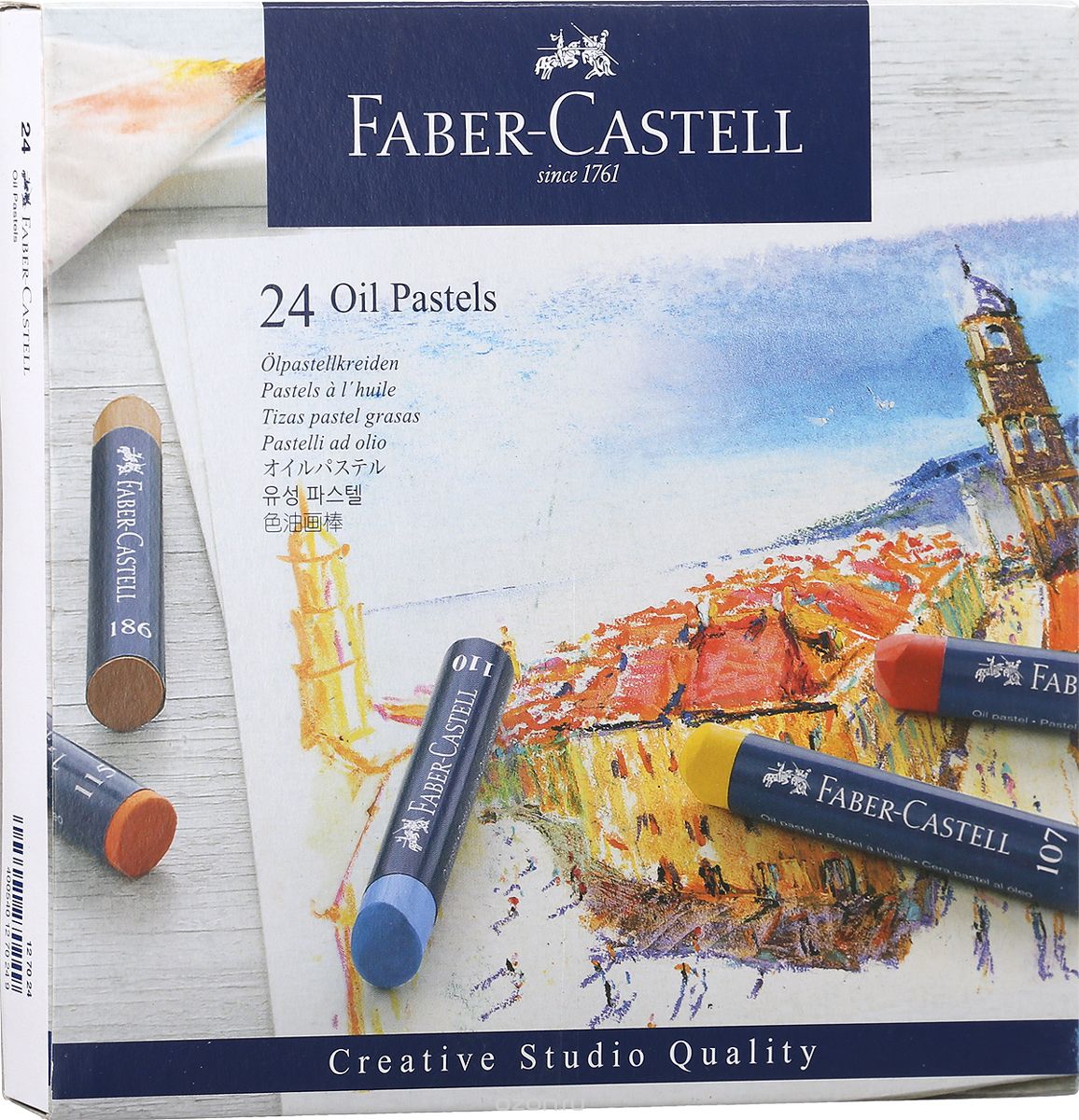 Faber-Castell   Studio Quality Oil Pastels 24 