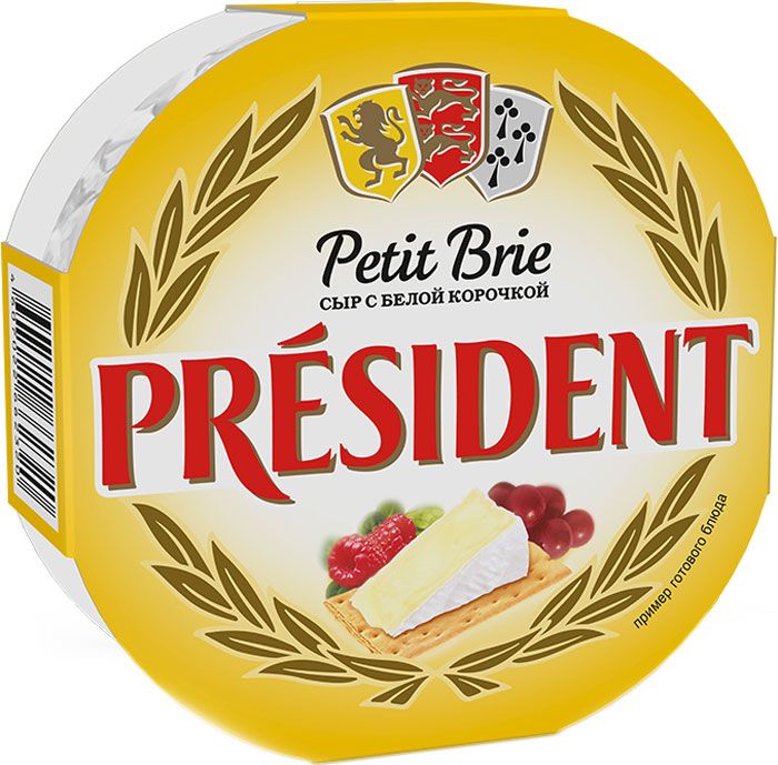      Petit Brie President 60%, 125 