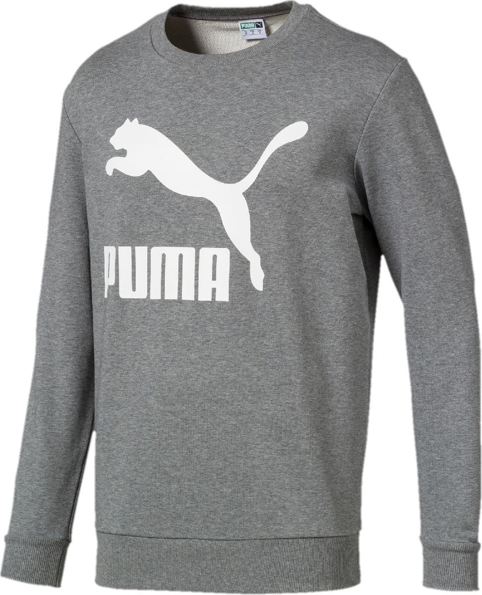   Puma Classics Logo Crew, : . 57807203.  S (46)
