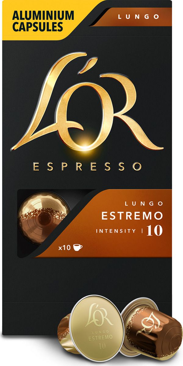    L'OR Espresso Lungo Estremo, 10 