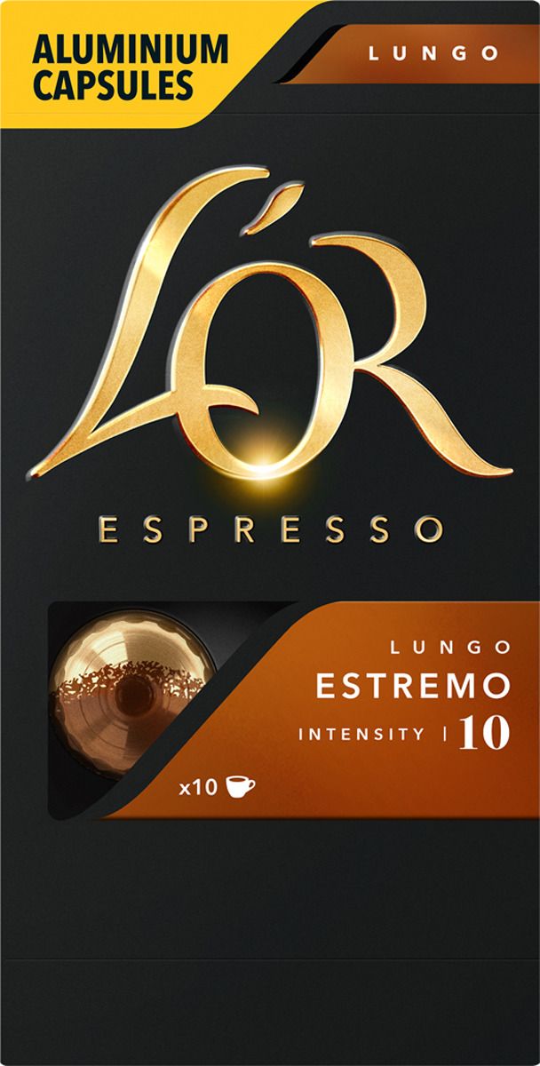    L'OR Espresso Lungo Estremo, 10 